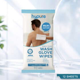 Hypure Wash Glove Wipes 6 Sheets