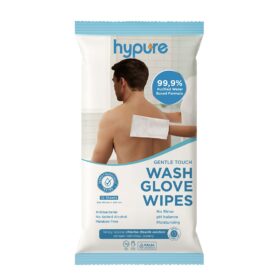 Hypure Wash Glove Wipes 12 Sheets